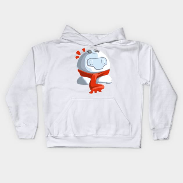 Mei Snow Art Kids Hoodie by Genessis